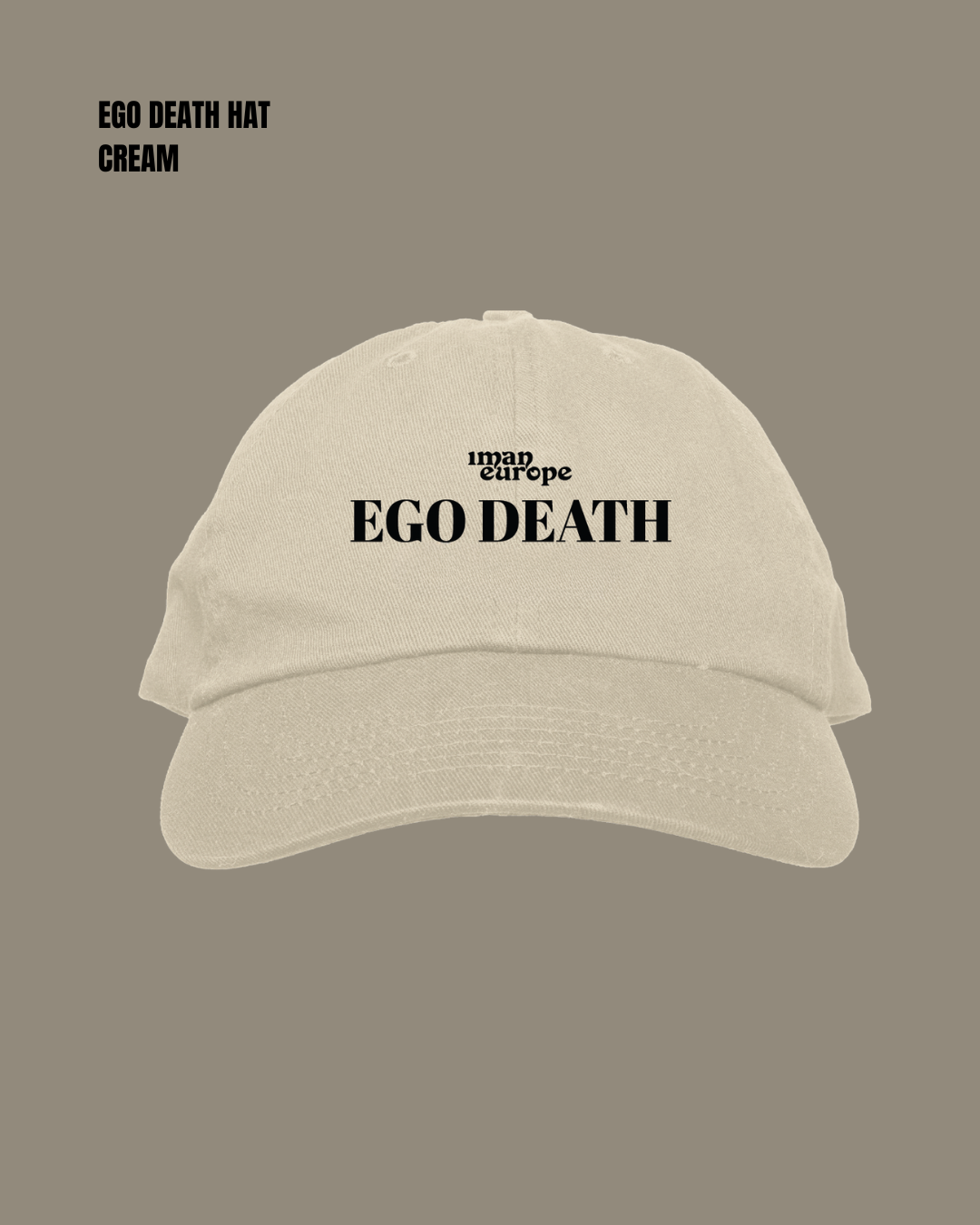 EGO DEATH HAT - CREAM